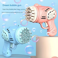 23 Hole Bubble Gun Toy Machine for Fun Bubbles