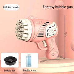 23 Hole Bubble Gun Toy Machine for Fun Bubbles