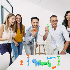 24pcs Suction Cup Toys Dart Game Set Soft Silicone Darts