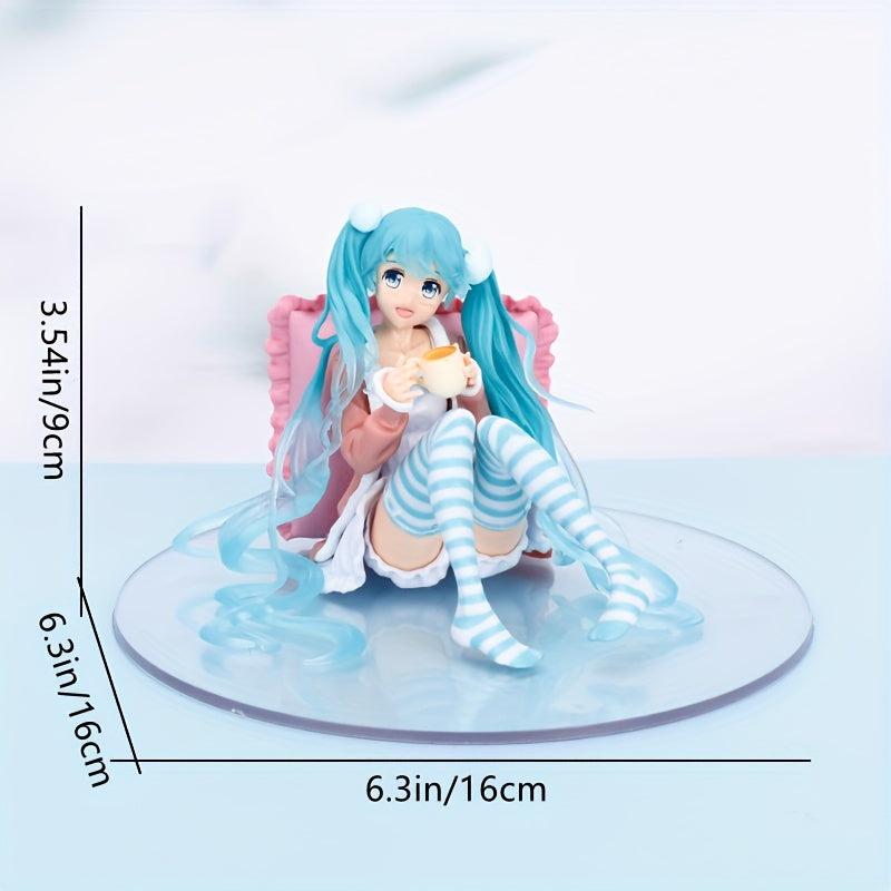 Anime Girl Dolls Home Decor Collectible Figurines Car Access