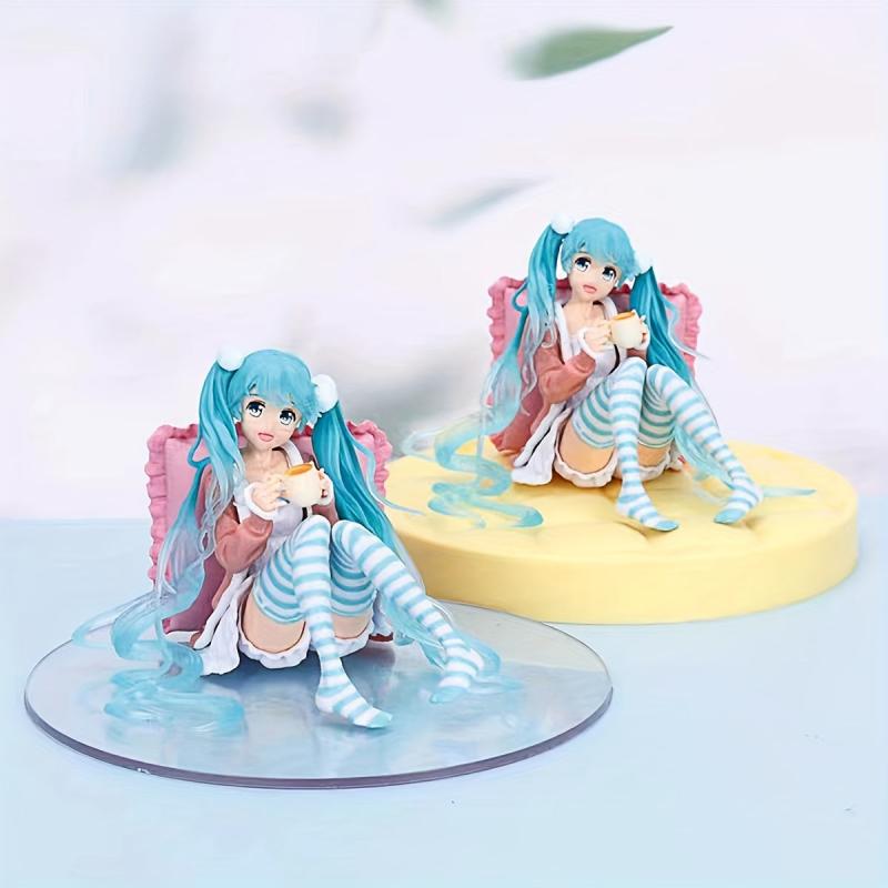 Anime Girl Dolls Home Decor Collectible Figurines Car Access