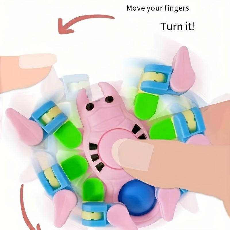 Spider Finger Puzzle Top Chain Octopus Stress Relief Toy