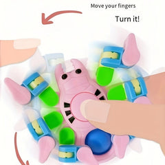 Spider Finger Puzzle Top Chain Octopus Stress Relief Toy