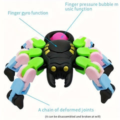 Spider Finger Puzzle Top Chain Octopus Stress Relief Toy