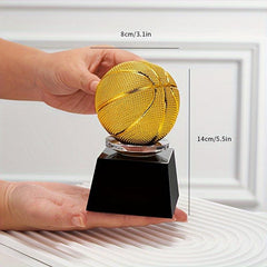Football Basketball Resin Trophy Souvenir Creative Base Gift