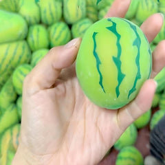 Watermelon Pinch Funny Toy Squeeze Slow Rebound Mood Vent Ball