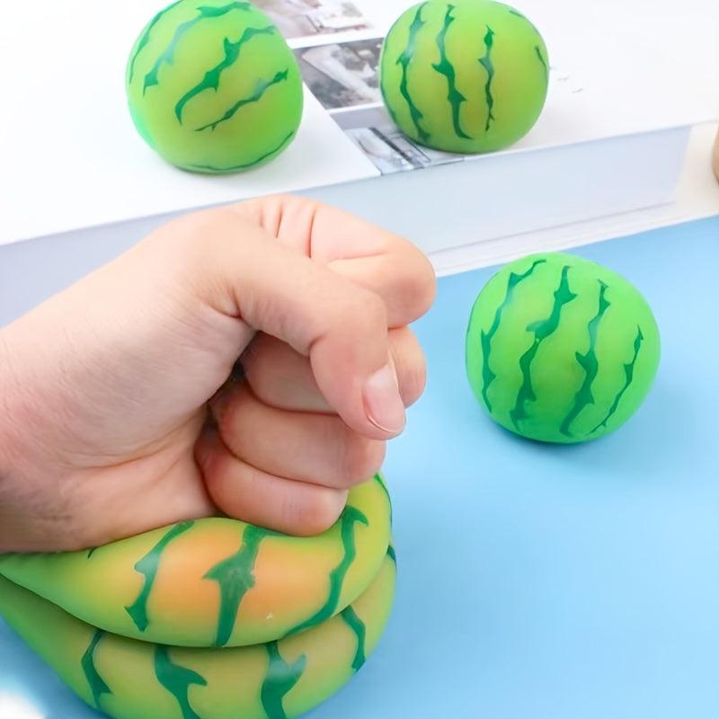 Watermelon Pinch Funny Toy Squeeze Slow Rebound Mood Vent Ball