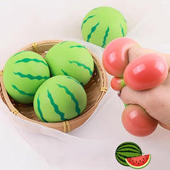 Watermelon Pinch Funny Toy Squeeze Slow Rebound Mood Vent Ball