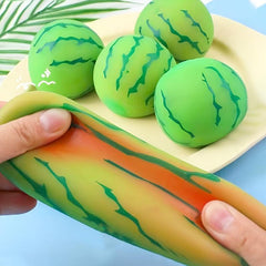 Watermelon Pinch Funny Toy Squeeze Slow Rebound Mood Vent Ball