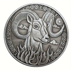 1pc Lucky Coin 12 Zodiac Signs Perfect Gift Coin Collectors
