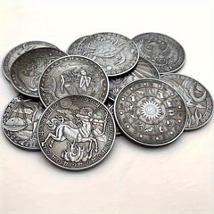 1pc Lucky Coin 12 Zodiac Signs Perfect Gift Coin Collectors