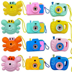 Cartoon Crab Camera Toy for Kids, Kindergarten Activities, Small Prizes