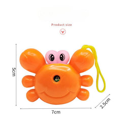 Cartoon Crab Camera Toy for Kids, Kindergarten Activities, Small Prizes