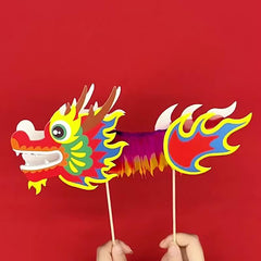 Educational DIY Paper Dragon National Tide Creative Toys