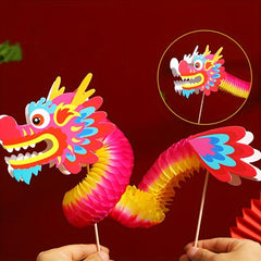 Educational DIY Paper Dragon National Tide Creative Toys