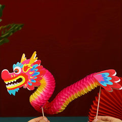 Educational DIY Paper Dragon National Tide Creative Toys