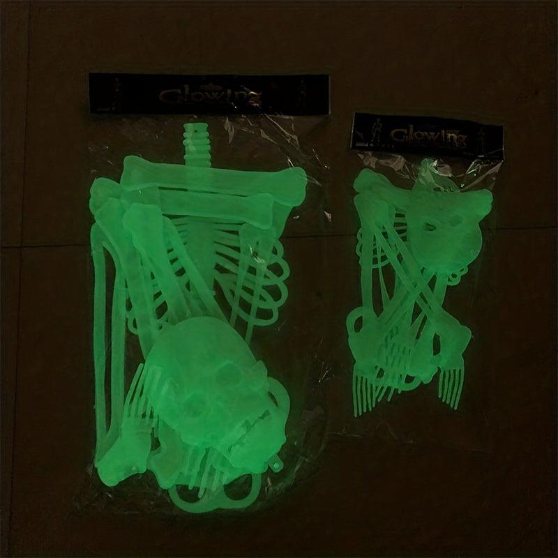 Halloween Skeleton Night Light Ghost Prank Toy Bar Prop