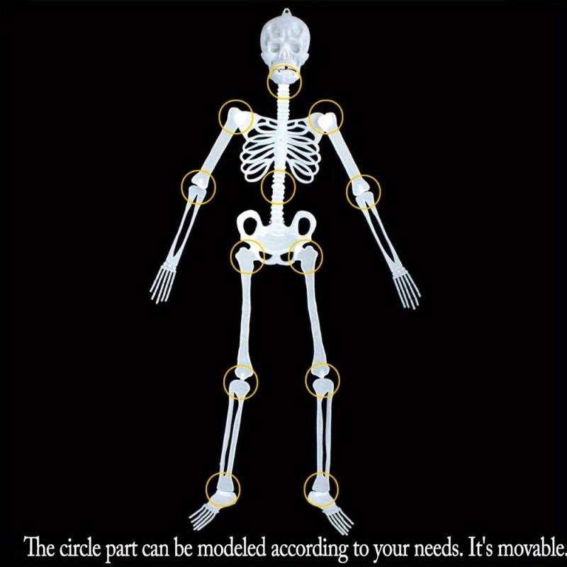 Halloween Skeleton Night Light Ghost Prank Toy Bar Prop