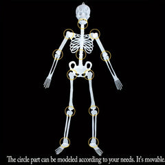 Halloween Skeleton Night Light Ghost Prank Toy Bar Prop
