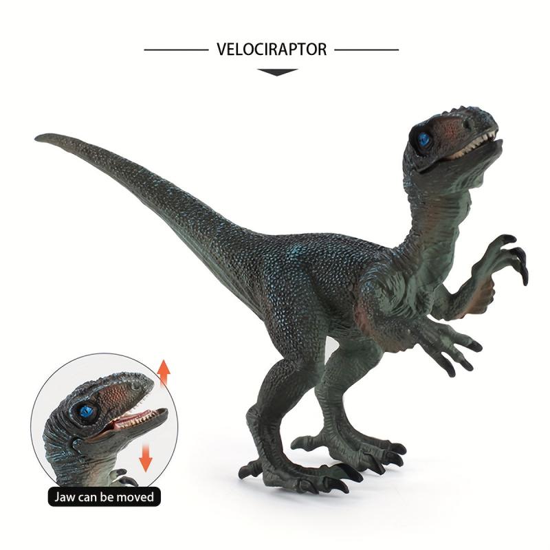 Realistic T-Rex Model with Movable Mouth for Boys' Educational Toys