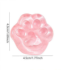 2pcs Jelly Cat Claw Pinch Toy Transparent Vent Toy