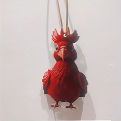 Acrylic Christmas Tree Hanging Ornament for Holiday Home Decor
