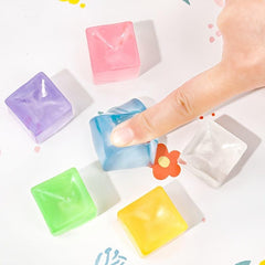 5pcs Ice Cube Pinch Children's Stress Relief Toys Venting Prizes
