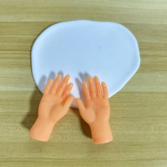 Mini Palm Finger Sleeve Toy Funny Creative Thumb Puppet Guessing Game