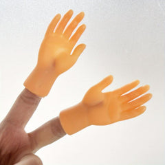 Mini Palm Finger Sleeve Toy Funny Creative Thumb Puppet Guessing Game