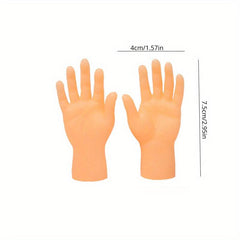 Mini Palm Finger Sleeve Toy Funny Creative Thumb Puppet Guessing Game