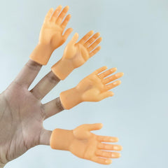 Mini Palm Finger Sleeve Toy Funny Creative Thumb Puppet Guessing Game