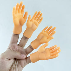 Mini Palm Finger Sleeve Toy Funny Creative Thumb Puppet Guessing Game
