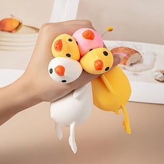 Yellow Duck Stress Relief Pinch Toy