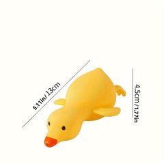 Yellow Duck Stress Relief Pinch Toy