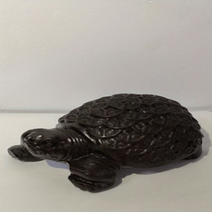 Ebony Wood Carved Money Turtle Cartoon Gift For Kids