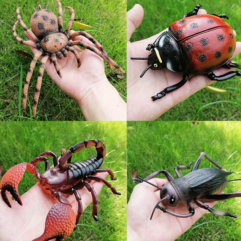1pc Soft Rubber Toy Spider Scorpion for Kids
