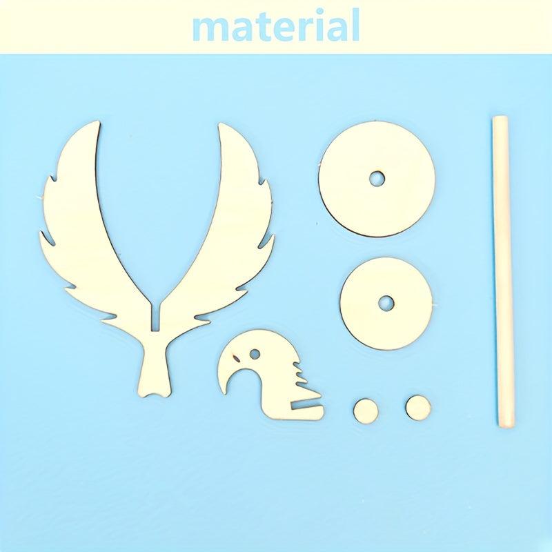 DIY Wooden Balance Birds with Pigment Tech Assembly