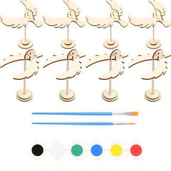 DIY Wooden Balance Birds with Pigment Tech Assembly