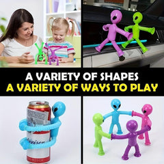 Aliens Tubes Sensory Pop Gadget for Creative Play