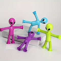Aliens Tubes Sensory Pop Gadget for Creative Play