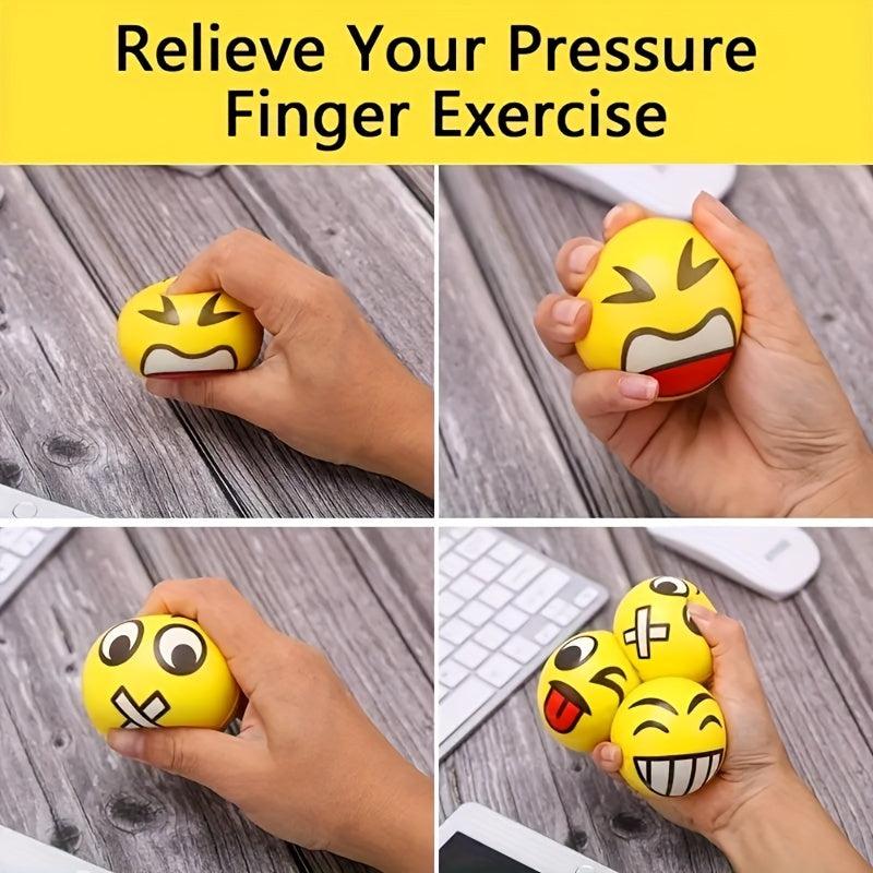 Foam Stress Relief Balls for Facial Expression Pressure Relief