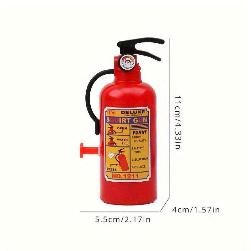 2pcs Mini Fire Extinguisher Water Gun Toys for Outdoor Adventure