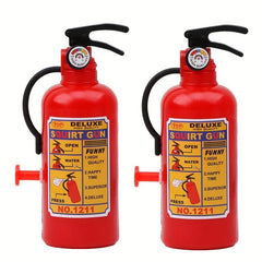 2pcs Mini Fire Extinguisher Water Gun Toys for Outdoor Adventure