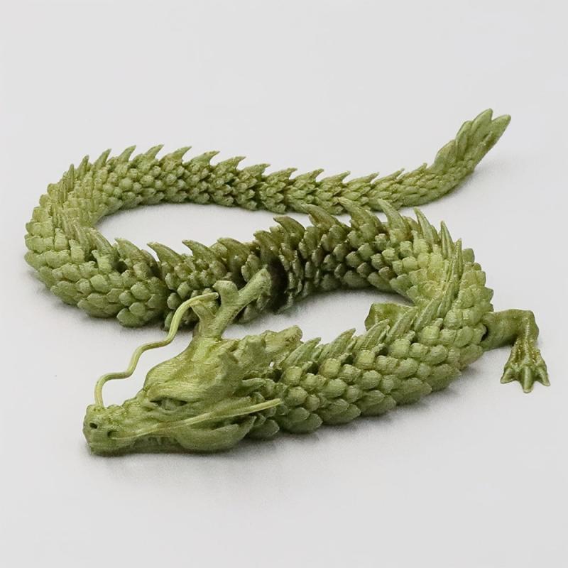 3D Printed God Dragon Car Ornaments for Home Decor