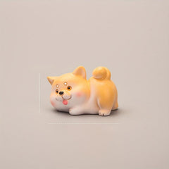 Cartoon Animal Desktop Decoration Micro Landscape Water Feature
