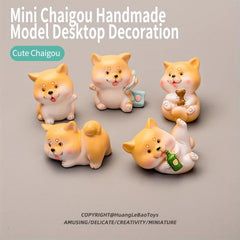 Cartoon Animal Desktop Decoration Micro Landscape Water Feature