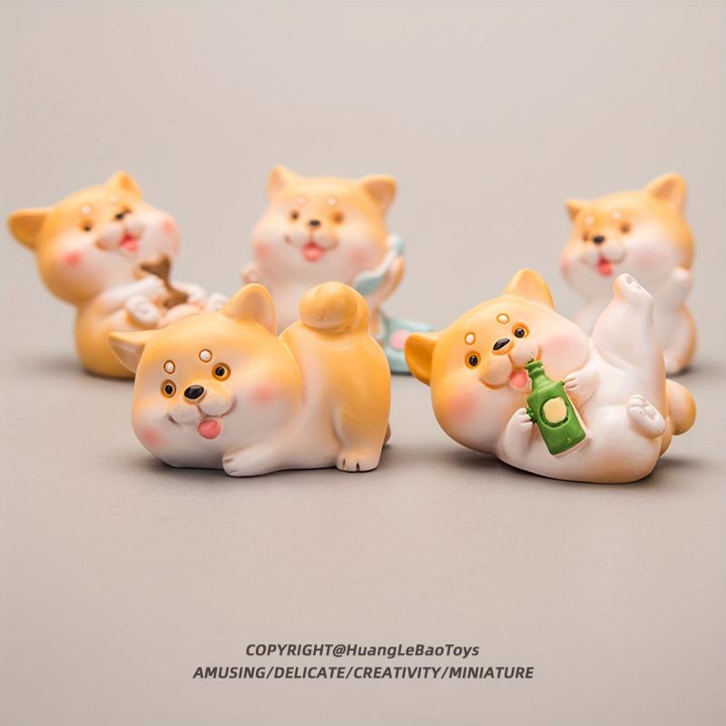 Cartoon Animal Desktop Decoration Micro Landscape Water Feature