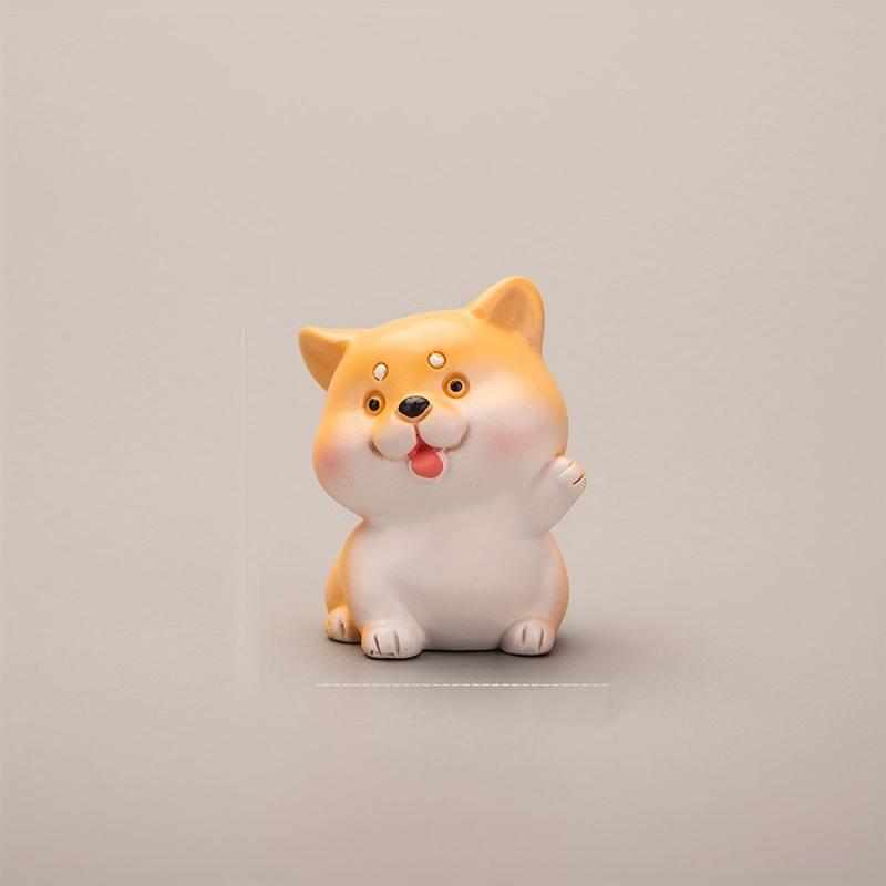 Cartoon Animal Desktop Decoration Micro Landscape Water Feature