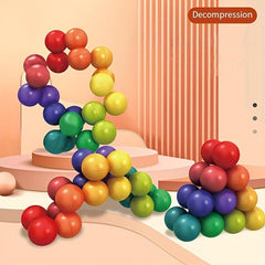 3D Decompression Magic Ball Educational Building Blocks