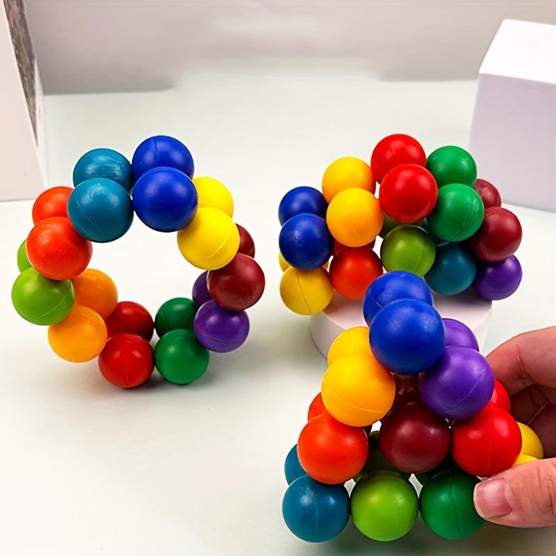 3D Decompression Magic Ball Educational Building Blocks